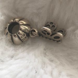 Butterfly pandora charm